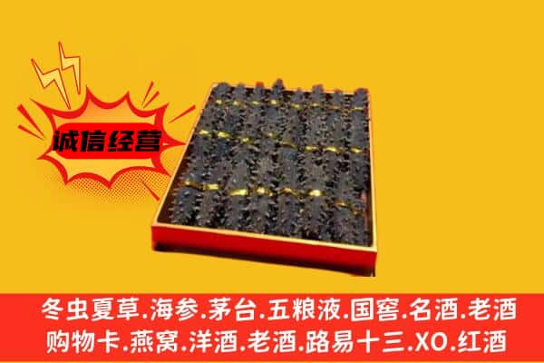 离石区回收海参